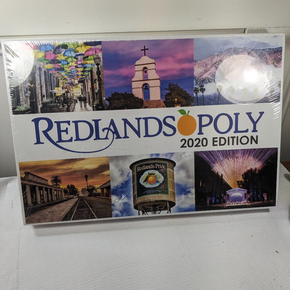 NEW REDLANDSopoly game‎ Redlands California 2020 Edition Board Game Opoly-Games
